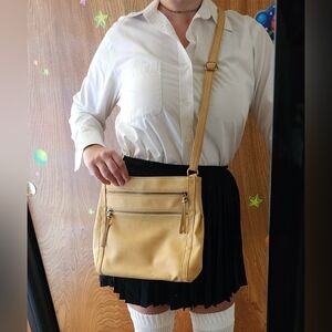 Relic Crossbody Light Yellow Tan